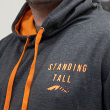Load image into Gallery viewer, Standing Tall Varsity Hoodie.
