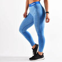 Load image into Gallery viewer, Merakilo Fusion Seamless Leggings - Carbon Blue
