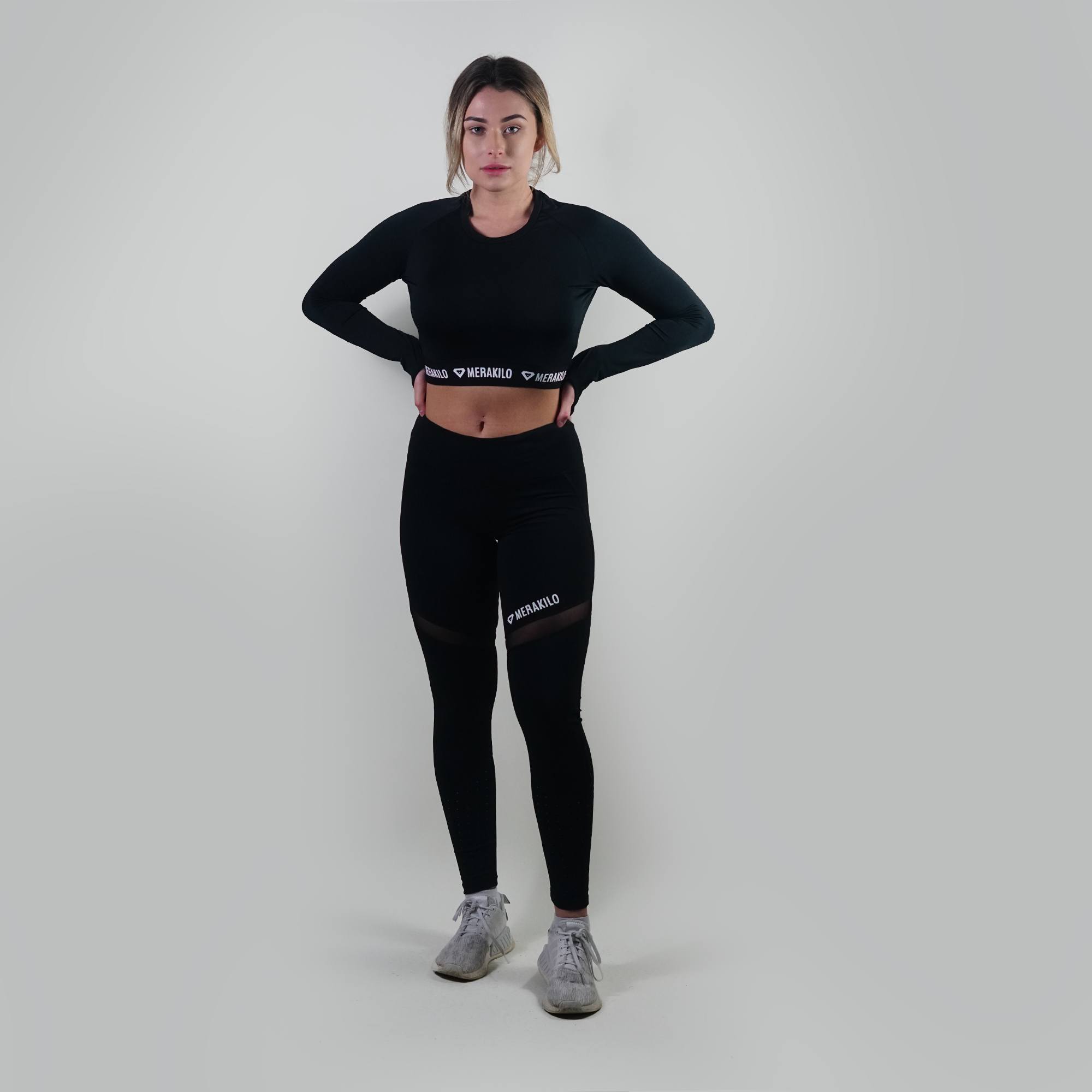 Amenity Gym Leggings womens UK/USA sale - Black