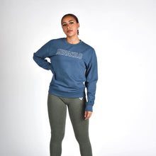 Load image into Gallery viewer, Merakilo Women&#39;s Crew Neck Jumper- Air force Blue Jackets &amp; Hoodies [product_name]- merakilo