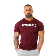 Load image into Gallery viewer, Merakilo Men&#39;s Core Tee- Burgundy T-Shirts &amp; Tops [product_name]- merakilo